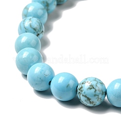 Dyed & Heated Natural Magnesite Beads Strands&nbsp;G-G924-01B-02