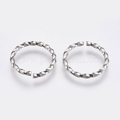 Tarnish Resistant 304 Stainless Steel Open Jump Rings&nbsp;X-STAS-G174-02P