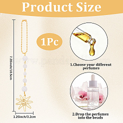 1Pc Alloy Sun Car Pendant Decorations&nbsp;HJEW-CN0001-46