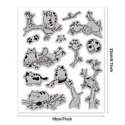 Rubber Clear Stamps&nbsp;DIY-WH0251-044