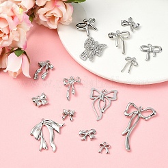 15Pcs 15 Styles Rack Plating Alloy Pendants&nbsp;FIND-YW0006-53P