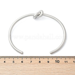 304 Stainless Steel Cuff Bangles for Women&nbsp;BJEW-C088-04P