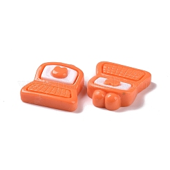 Cute Opaque Resin Cabochons&nbsp;RESI-L037-07