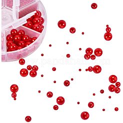 Imitation Pearl Acrylic Beads&nbsp;OACR-PH0001-05-WH