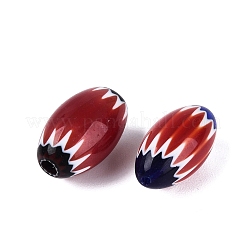 Handmade Millefiori Glass Barrel Beads&nbsp;LA-N002-03B