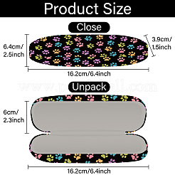 PU Leather Hard Shell Glasses Case&nbsp;AJEW-WH20099-010