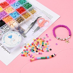 2928Pcs Geometry Polymer Clay & Acrylic & CCB Plastic & Shell Beads&nbsp;DIY-YW0002-88