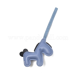Horse PU Leather Pendant Decorations&nbsp;HJEW-A012-01C