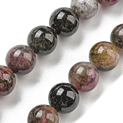 Natural Multicolor Tourmaline Beads strands&nbsp;G-C076-6mm-10
