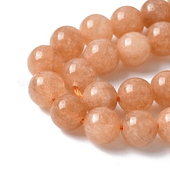 Natural White Jade Beads Strands&nbsp;G-F364-11-8mm-2