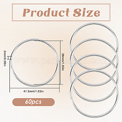 Iron Open Jump Rings&nbsp;FIND-SP0002-63C
