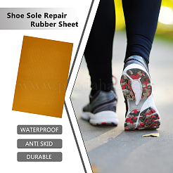 Rectangle Rubber Anti Skid Rubber Shoes Bottom&nbsp;DIY-WH0542-49H
