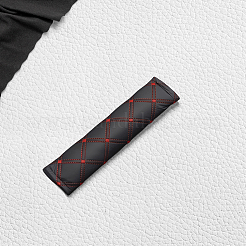4Pcs PU Imitation Leather Universal Car Seat Belt Pads&nbsp;AJEW-CL0001-96B
