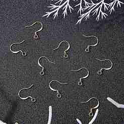 200Pcs Brass Earring Hooks&nbsp;KK-CN0001-35