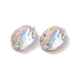 Oval Shape Sew on Rhinestone&nbsp;RGLA-C001-07A-001LA