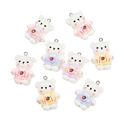Opaque Resin Pendants&nbsp;RESI-P052-01P-M