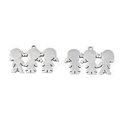 Non-Tarnish 201 Stainless Steel Pendants&nbsp;STAS-N091-152P