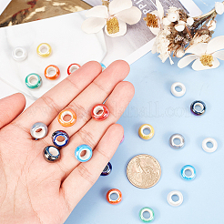 Electroplate Porcelain Beads&nbsp;PORC-PH0001-10