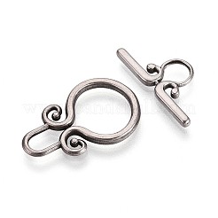304 Stainless Steel Toggle Clasps&nbsp;PW-WG419A3-02