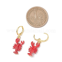 2 Pairs Zinc Alloy Leverback Earrings&nbsp;EJEW-JE06911