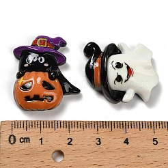 Halloween Opaque Resin Cabochons&nbsp;CRES-D315-01