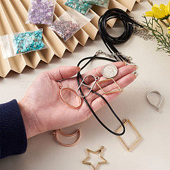DIY UV/Epoxy Resin Pendant Necklace Making Kits&nbsp;DIY-TA0008-72