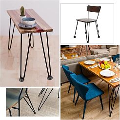 30Pc Self Adhesive Plastic Furniture Sliders&nbsp;AJEW-FH0001-97