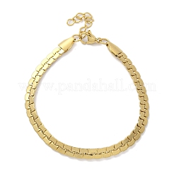 304 Stainless Steel Snake Link Chain Bracelets for Women&nbsp;BJEW-F488-22G