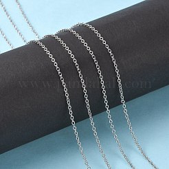 Tarnish Resistant 304 Stainless Steel Cable Chains&nbsp;CHS-R003-0.4mm