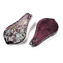 Lampwork Big Pendants&nbsp;FOIL-K003-01A