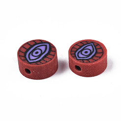 Handmade Polymer Clay Beads&nbsp;CLAY-N008-045