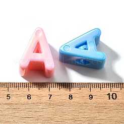 UV Plating Opaque Acrylic European Beads&nbsp;SACR-Z007-01A