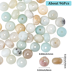 1 Strand Natural Flower Amazonite Beads Strands&nbsp;G-SC0003-76