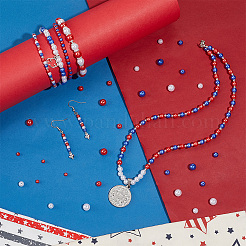 3000Pcs 9 Styles ABS Plastic Imitation Pearl Beads&nbsp;OACR-PH0004-81
