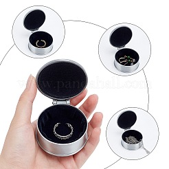 Aluminum Alloy Jewelry Box&nbsp;OBOX-WH0007-04AS