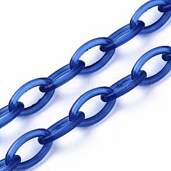 Handmade Transparent ABS Plastic Cable Chains&nbsp;KY-S166-001A