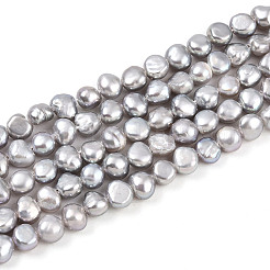 Natural Cultured Freshwater Pearl Beads Strands&nbsp;PEAR-N014-03J