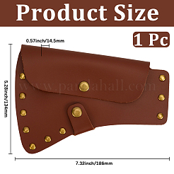 PU Leather Waist-belt Axe Sheath&nbsp;AJEW-GF00013-99