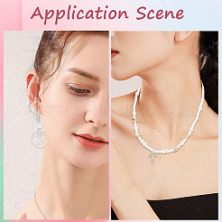 8 Pairs Brass Micro Pave Clear Cubic Zirconia Pendants&nbsp;KK-SC0006-23