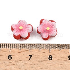 Printed Cinnabar Beads&nbsp;CARL-A001-01C