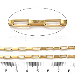 Handmade 304 Stainless Steel Rectangle Box Chains&nbsp;STAS-F341-04G