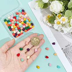 96Pcs 12 Colors Dyed Synthetic Coral and Resin Beads&nbsp;CORA-GO0001-02