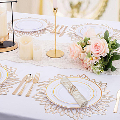 Iron Glass Napkin Rings&nbsp;AJEW-WH0455-343