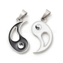 Alloy Enamel Split Pendants&nbsp;PALLOY-JF01760
