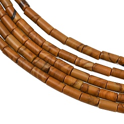 Natural Wood Lace Stone Wooden Jasper Beads Strands&nbsp;GG-CBAED3F-A07