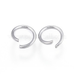 Tarnish Resistant 304 Stainless Steel Open Jump Rings&nbsp;A-STAS-F110-05P