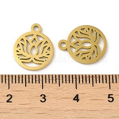 Ion Plating(IP) 304 Stainless Steel Charms&nbsp;LS-STAS-J042-13G