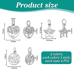 Brass Charms&nbsp;KK-PH0012-96