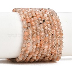 Natural Sunstone Beads Strands&nbsp;G-RM250104-C1