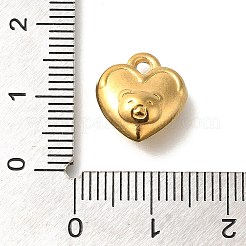 Ion Plating(IP) 304 Stainless Steel Charms&nbsp;STAS-I321-62G